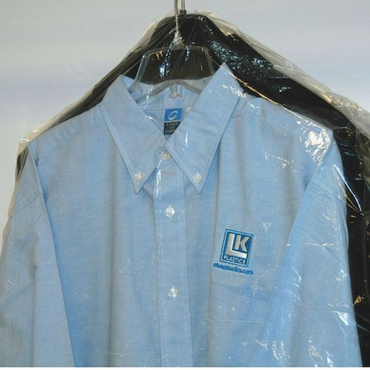 42" x 20" Garment Bags, 0.75 mil, Clear - 5DTV4
