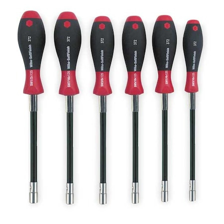 Nut Driver Set, 7 Pieces, Metric, Flexible - 37291