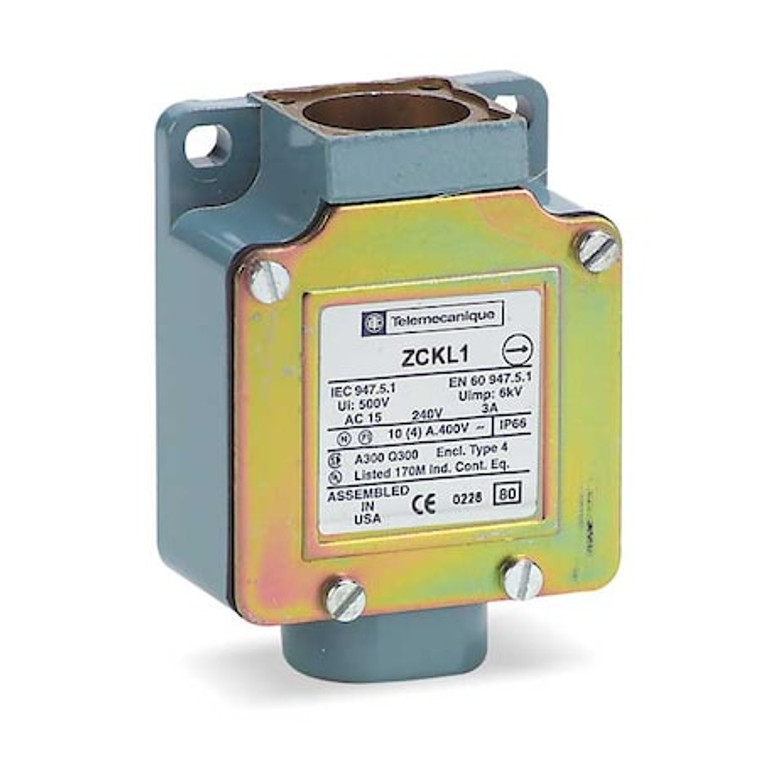 1NC/1NO Limit Switch Body Nema 1, 2, 3, 4, 12 IP 66 - ZCKL1H7