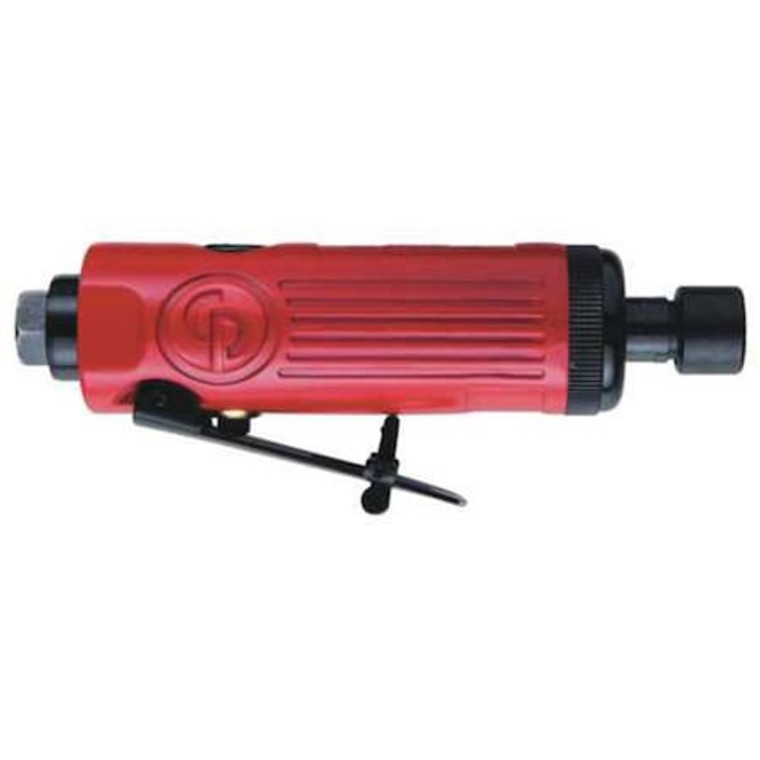 Straight Die Grinder, 1/4 in NPT Female Air Inlet, 1/4 in Collet, Medium Duty, 30,000 RPM, 0.3 hp - CP876