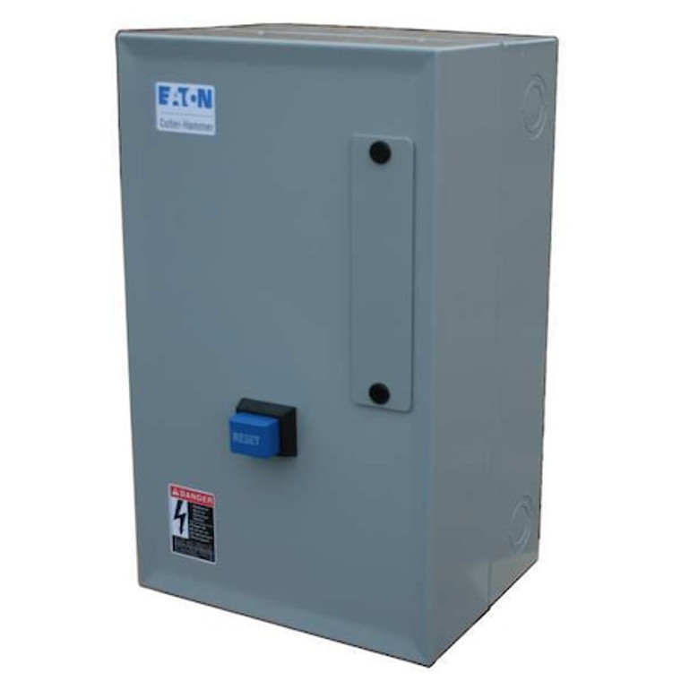 Nonreversing NEMA Magnetic Motor Starter, 1 NEMA Rating, 480V AC, 3 Poles, 1NC/1NO - ECN0501CAA-R63/B