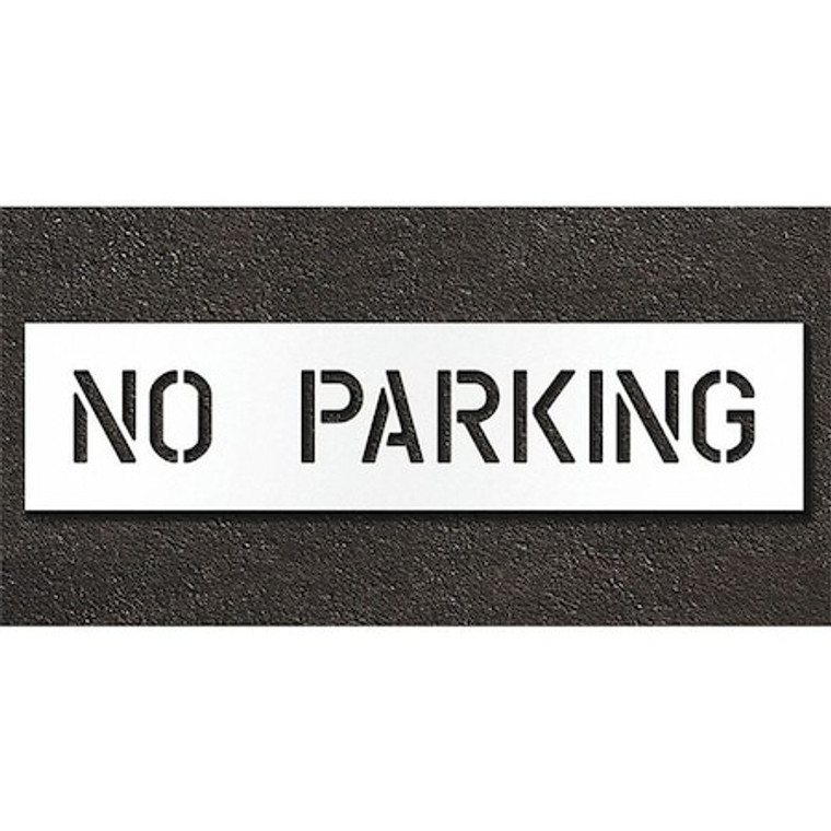 Pavement Stencil, No Parking, STL-108-70632 - STL-108-70632