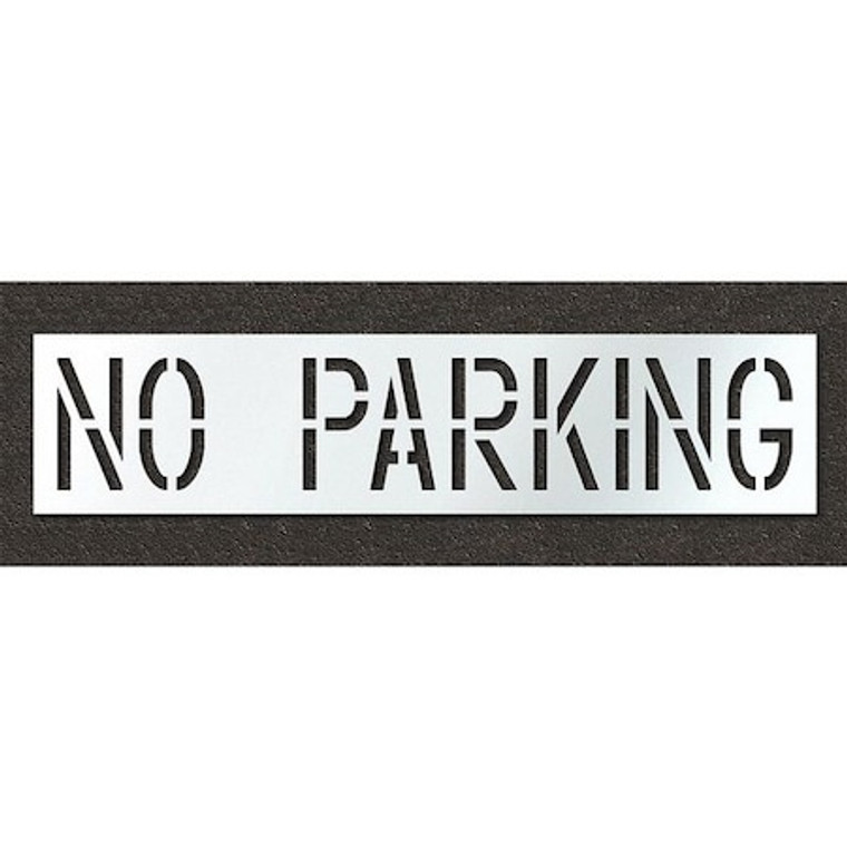 Pavement Stencil, No Parking, STL-108-71832 - STL-108-71832