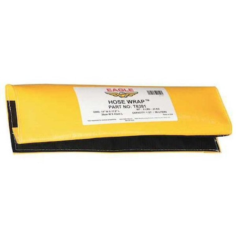 Hose Wrap that fits up to 10 in hose, Yellow - T8384 - T8384