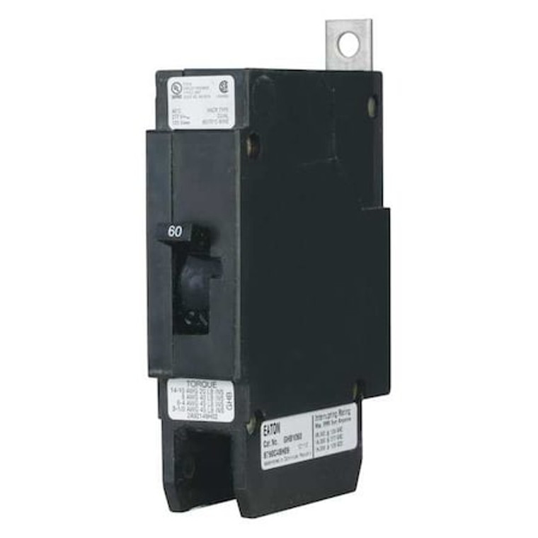 Miniature Circuit Breaker, GHB Series, 30A, 1 Pole, 277V AC, 14kA at 277V AC - GHB1030