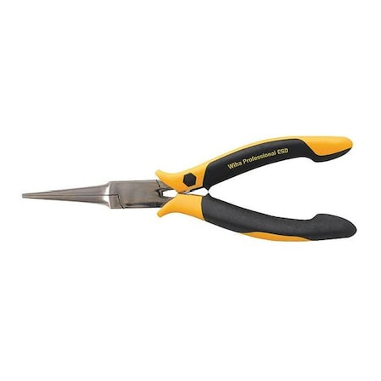 1 Piece Bi-Material Grip Needle Nose Plier Ergonomic, 2-Component Handle - 32746