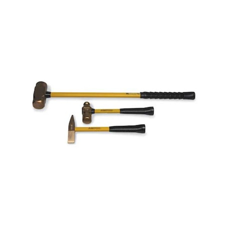 36 oz. Nonsparking Ball Peen Hammer, 14" Fiberglass Handle - H-5FG