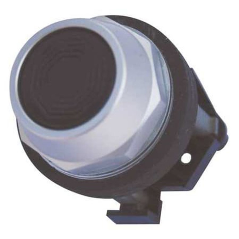 Non-Illuminated Push Button, 30 mm, 1NO/1NC, Black - HT8AAHAB