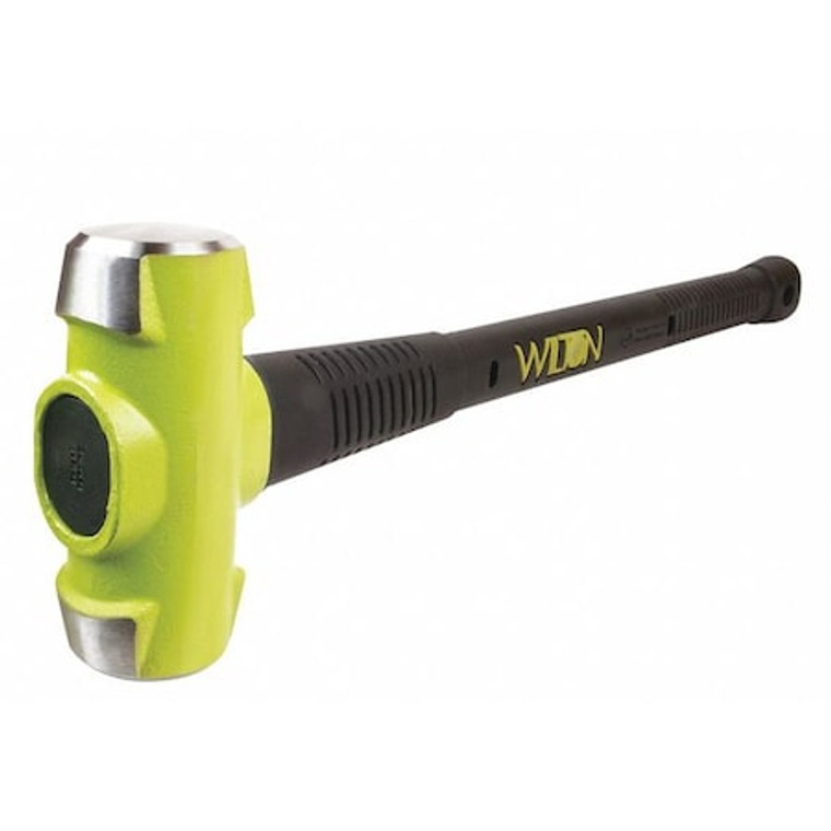 Sledge Hammer, 10 lb., 30 In, Rubber/Steel - 21030