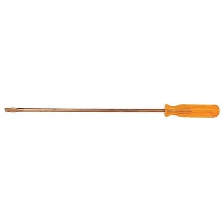 Non-Sparking Slotted Screwdriver 3/8 in Round - S-56