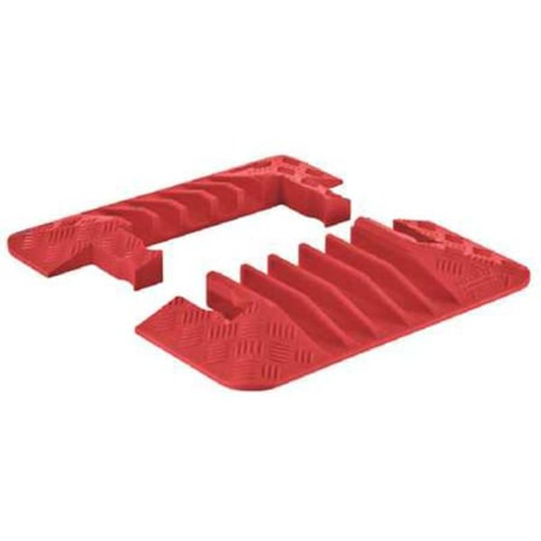 Cable Protector EndCap, 5Channel, 0.7ft, PR - GDEC5X125-O