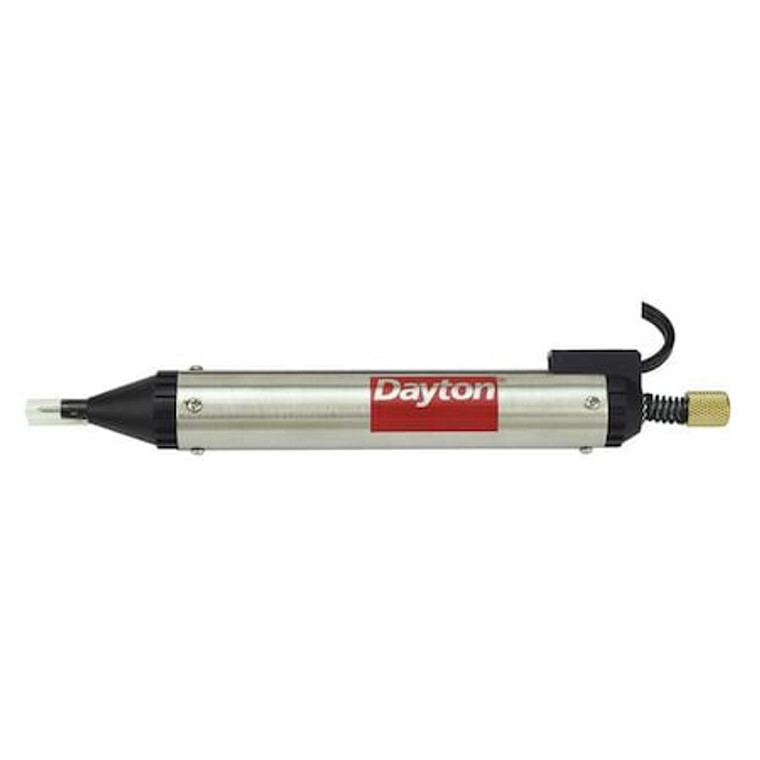 Electric Engraver, 1/16 in Collet Size, Corded, Max. 7,200 stroke/min, Includes Engraving Tip, Fixed - 12T034
