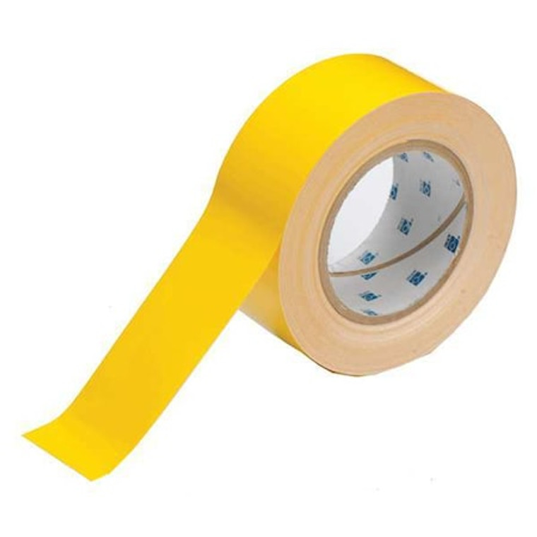 ToughStripe Floor Marking Tape, General Purpose, Solid, Yellow, 2 in x 100 ft, 8 mil Thickness - 104312