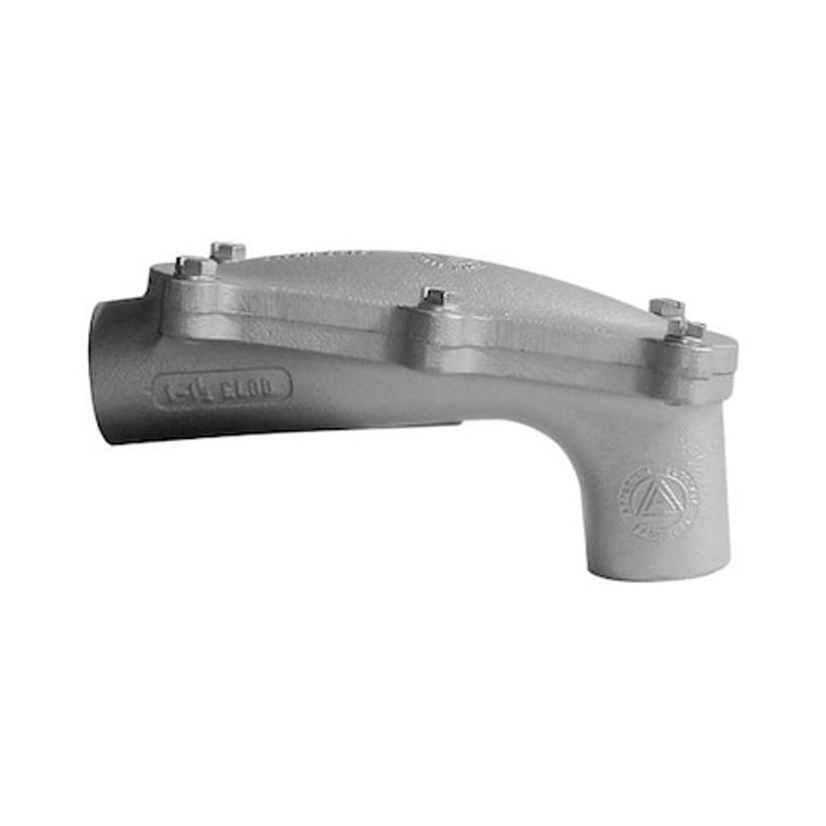 Pulling Elbow, Haz Loc, 3/4 In Hub, Iron - ELBD-75
