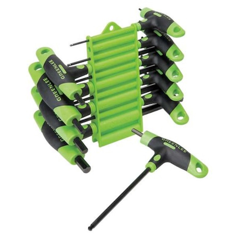 10 Piece SAE T-Shape Hex Key Set, 0254-40 - 0254-40