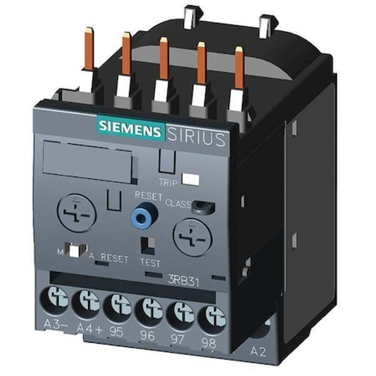 Overload Relay, 0.10 to 0.40A, 3P, NEMA S00 - 3RB31134RB0