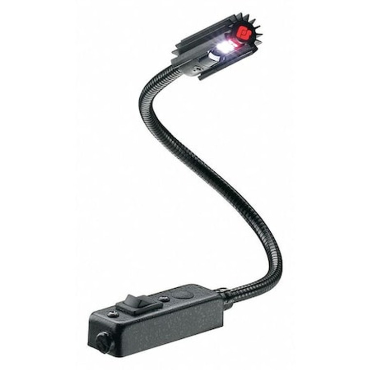 Gooseneck Task Light, LED, 5W, 12" Arm L. - LF12ES-LED