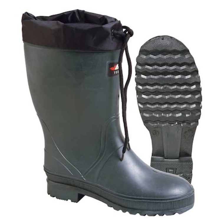 Ins Boots, Size 6, 13" H, Green, Plain, PR - 8604-0000-482