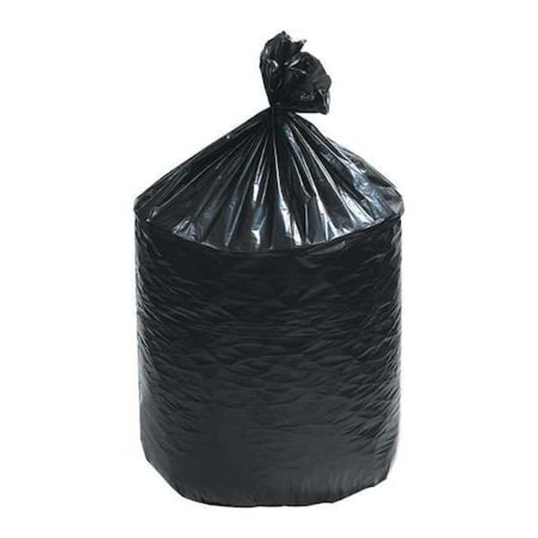 Trash Bags, 36 in x 58 in, Black, 100 PK - LBF3658X2B