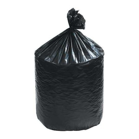 Trash Bags, 33 in x 40 in, Black, 250 PK - LBF3340HB