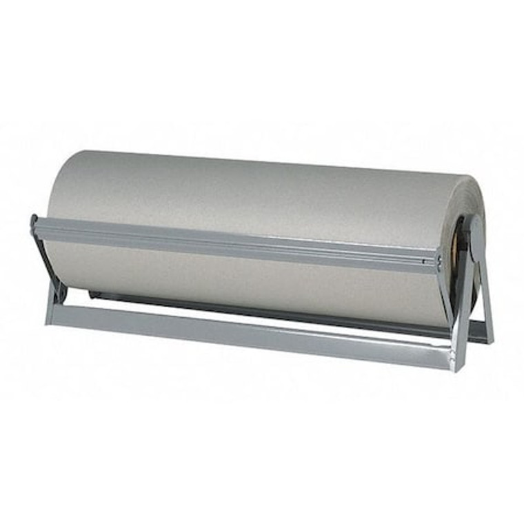 Bogus Kraft Paper Roll, 50#, 18" x 720', Gray, 1 Roll - KPB1850