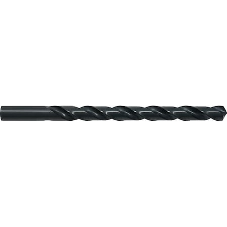 118° Extra Length Drill Cle-Line 1806 Steam Oxide HSS RHS/RHC 21/32x12IN - C20470