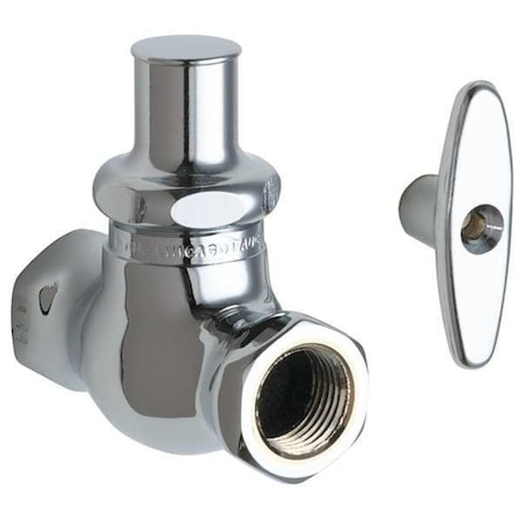 Loose Key Stop, Straight, 1/2 Inx1/2 In - 45-LKABCP