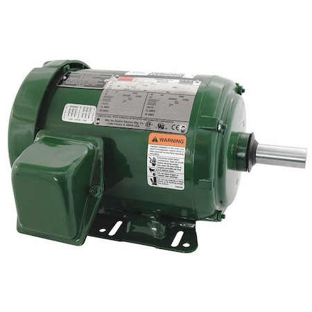 General Purpose Farm Duty Motor, 3-Phase, 2 HP, 230/460V AC, 1,750 Nameplate RPM, 143-5T/56HZ Frame - 35Z918
