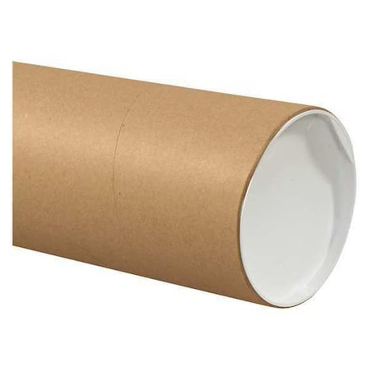Jumbo Mailing Tubes, 6" x 60", Kraft, 10/Case - P6060KHD