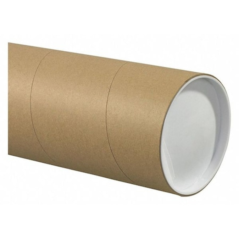 Jumbo Mailing Tubes, 5" x 60", Kraft, 15/Case - P5060KHD