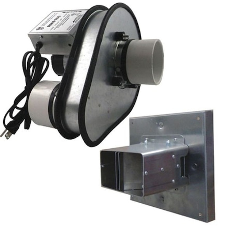 Radon Fan, First Duct Dia 3In., 120V - RMS160