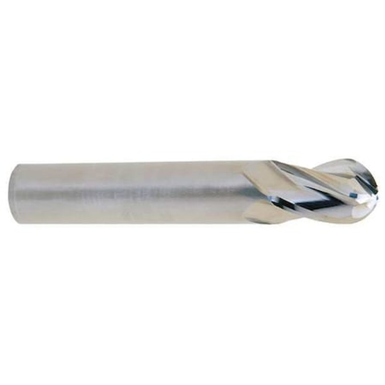 3/8" Two Flute Routing End Mill Ball Nose 2-1/2"L - AMC700888