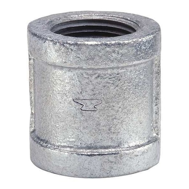 3" FNPT Galvanized Coupling - 0311081608