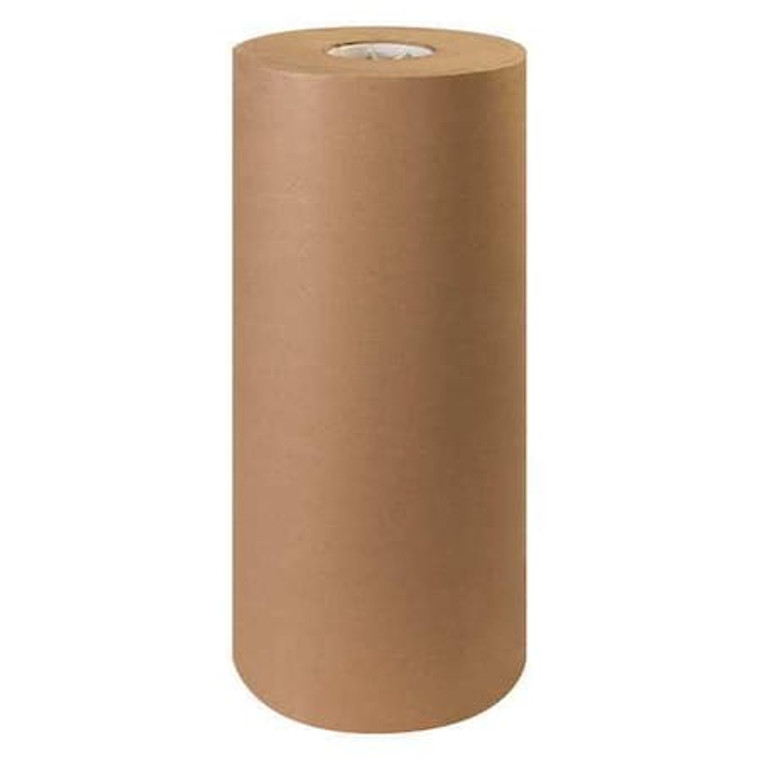 Kraft Paper Roll, 60#, 20" x 600', Kraft, 1 Roll - KP2060