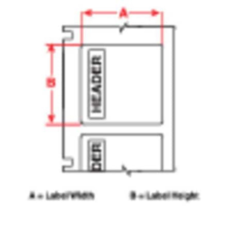 Arc Flash Label, Red/White, Polyester, PK2 - THTEL-161-483-1-DA