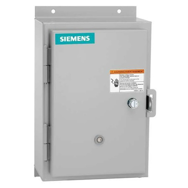 Nonreversing NEMA Magnetic Motor Starter, 12 NEMA Rating, 120 to 240V AC, 3 Poles, 1NO - 14DUA320A