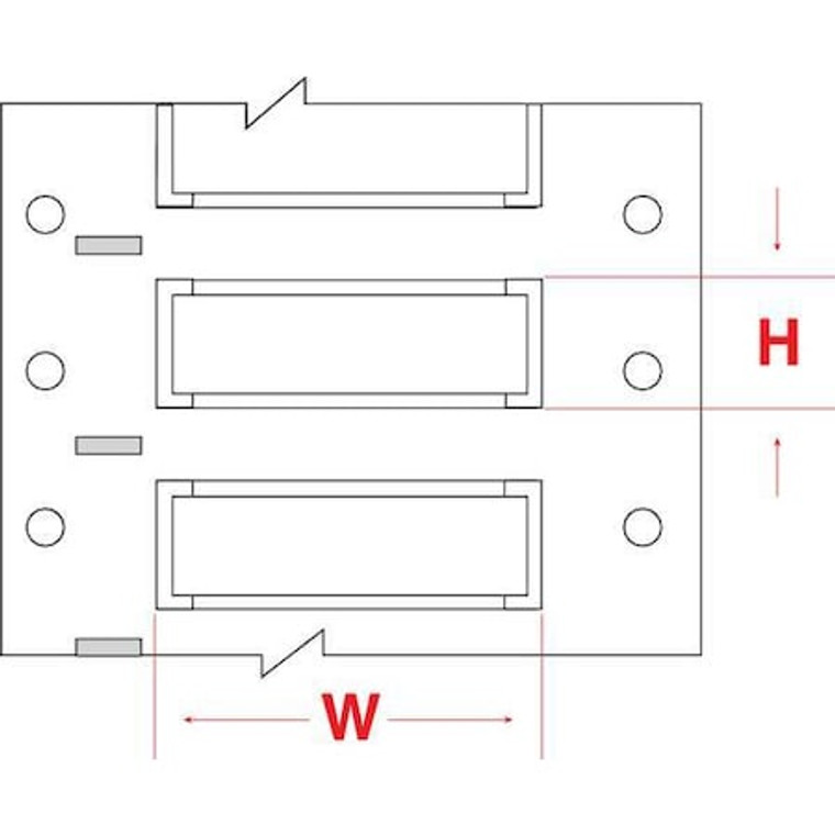1-1/2" x 15/64", Wire Marker, Wire Sleeve, Write On Legend, White - PS-125-150-WT-S