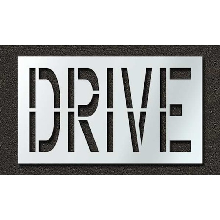 Pavement Stencil, Drive, 24 in - STL-116-72407