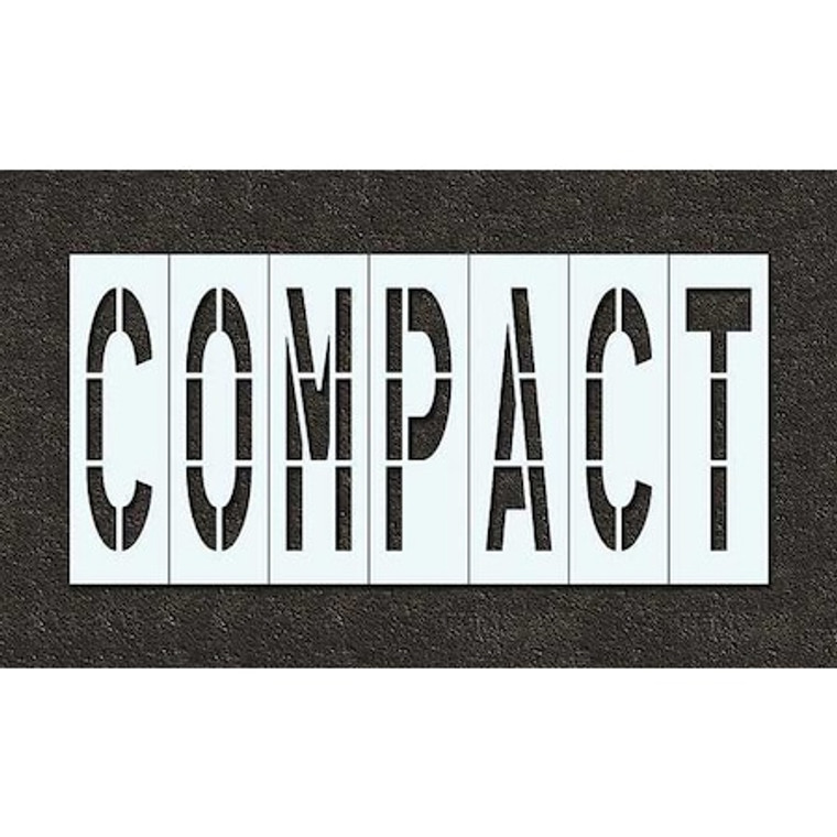 Pavement Stencil, Compact, 48 in - STL-116-74811