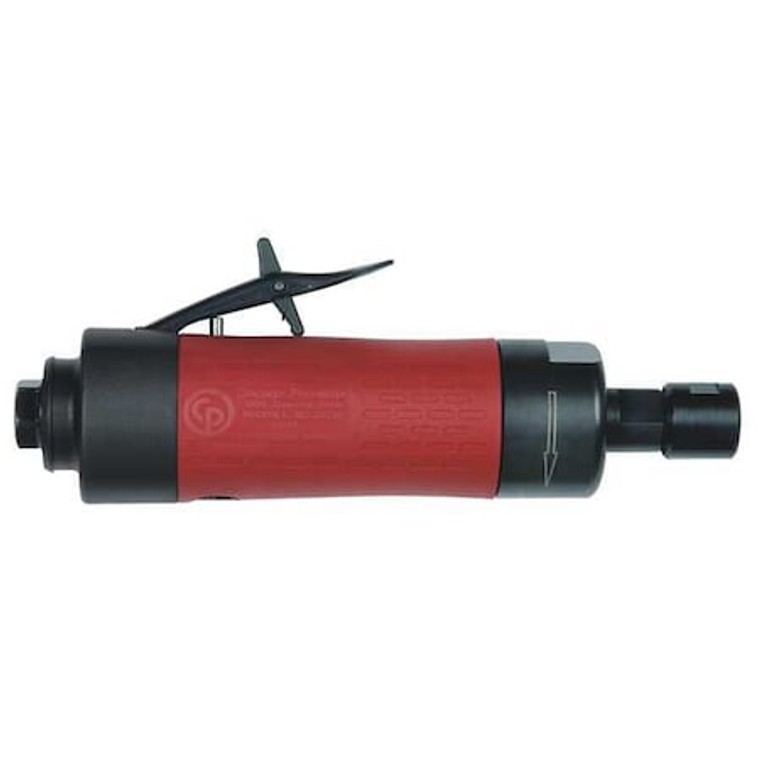 Straight Die Grinder, 1/4 in NPT Female Air Inlet, 1/4 in Collet, Heavy Duty, 20,000 RPM, 0.7 hp - CP3000-520R