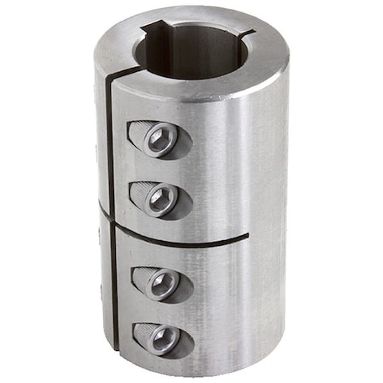 ISCC-062-062SKW One-Piece Industry Standard Clamping Coupling with Keyway - ISCC-062-062SKW