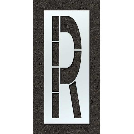 Airport Pavement Stencil, R, 120 in - STL-108-F120R