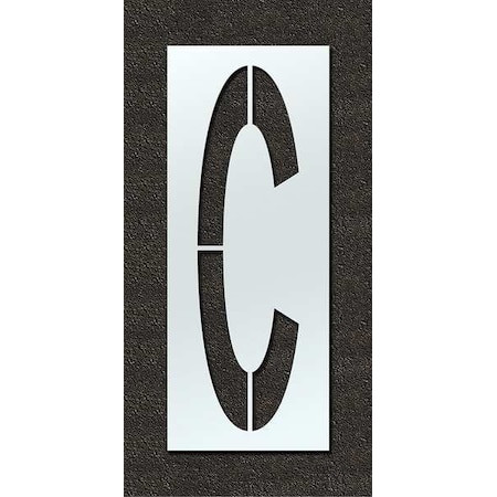 Airport Pavement Stencil, C, 120 in - STL-108-F120C