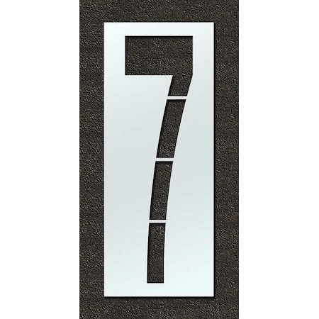 Airport Pavement Stencil, 7,120 in - STL-108-F1207