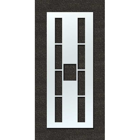 Airport Pavement Stencil, H, 120 in - STL-108-F120H