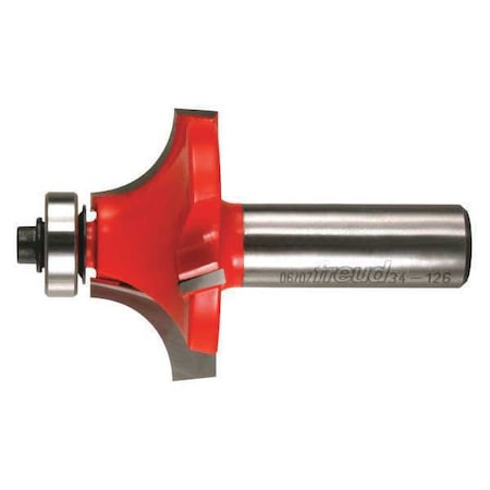Roundover Router Bit, 1-5/8" Cutting Dia. - 34-126