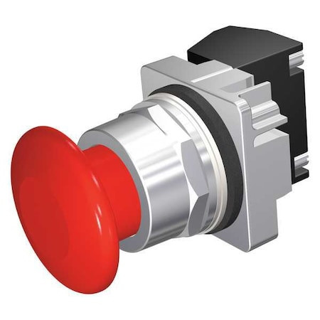 Non-Illuminated Push Button, 30 mm, 1NO/1NC, Red - 52PM9W2A