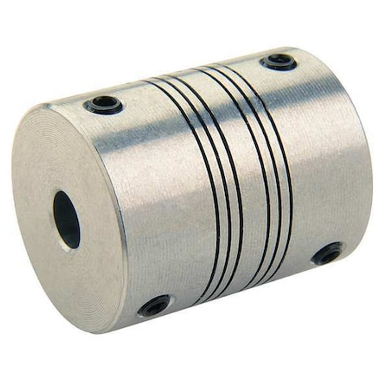 Coupling, 4 Beam Set Screw, 5mmx5mm - PSMR19-5-5-SS
