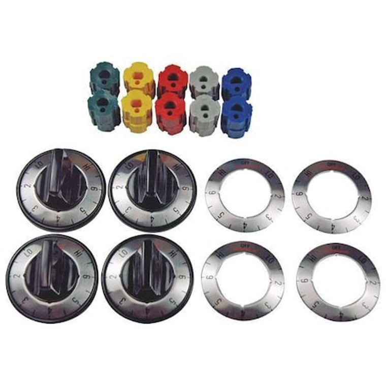 Surface Element Dial Kit, Black, Electric t 4 - 4590-764