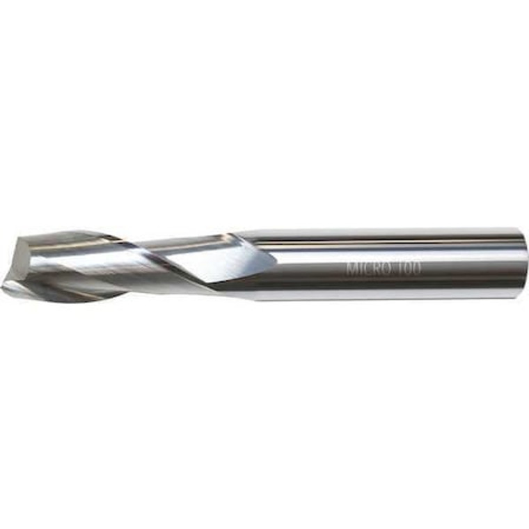 Carbide End Mill, Dia 12.0mm, Cut L 30mm - AEMM-120-2